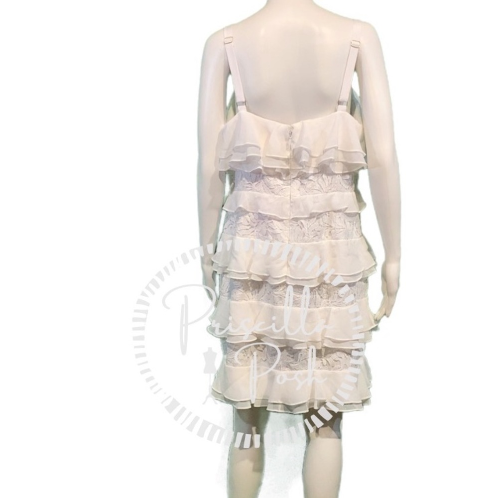 NWT Lilly Pulitzer “Olive” White Ruffle Tank Dress - Picture 11 of 11